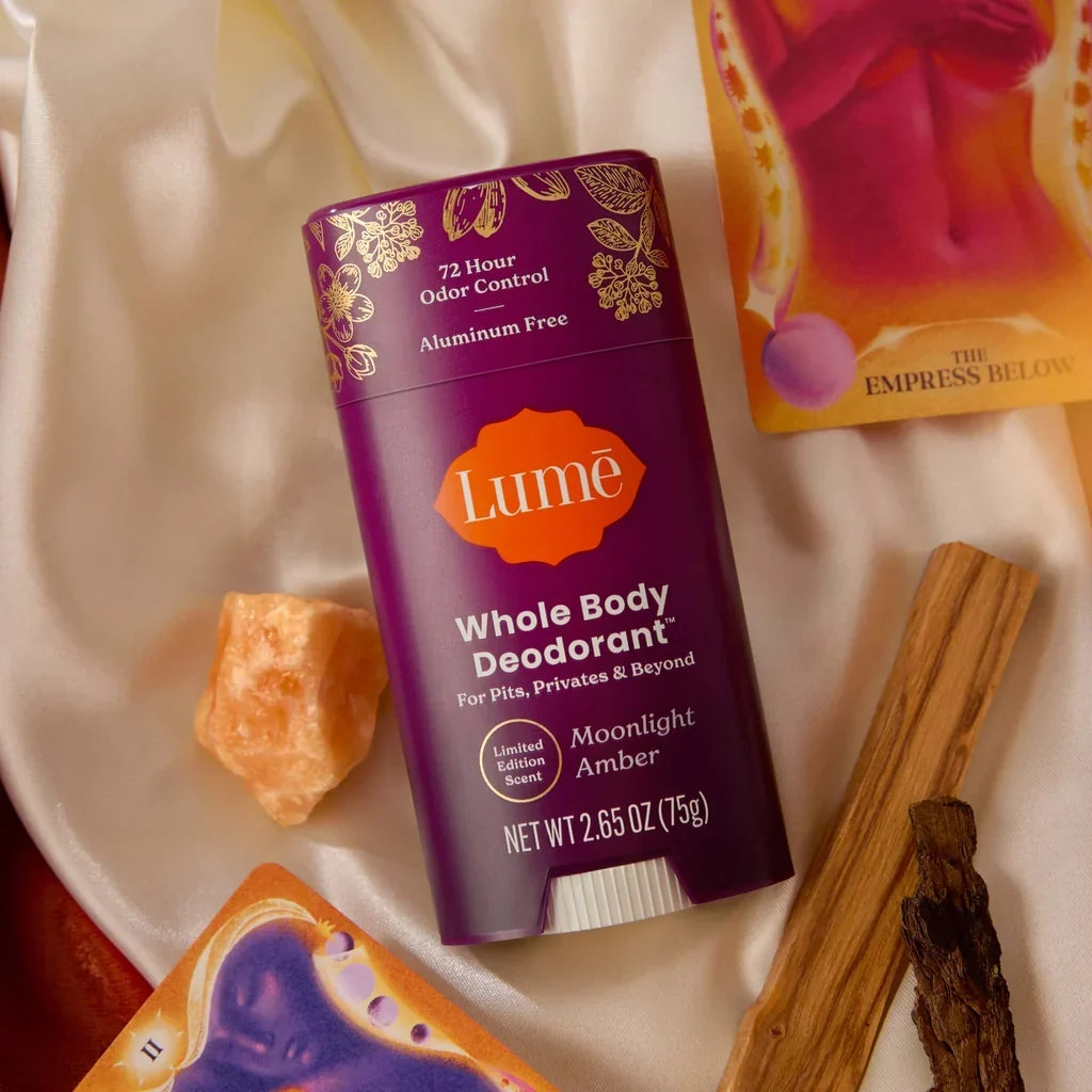 Lume Solid Stick Deodorant Moonlight Amber